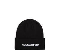 Karl Lagerfeld Bonnet noir / blanc, Taille 55-60