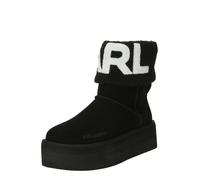 Karl Lagerfeld Boots 'THERMO' noir / blanc, Taille 37