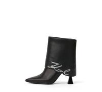Karl Lagerfeld Bottines 'Debut II' noir / argent, Taille 36