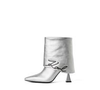 Karl Lagerfeld Bottines 'Debut II' noir / argent, Taille 38
