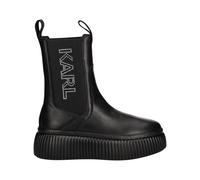 Karl Lagerfeld - Bottines Kreeper - Femme - Chaussures - Noir - Taille: 36 EU