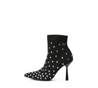 Bottines et boots Karl Lagerfeld Pandara Studs Knit Boot pour Femme 36 Noir