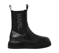 Karl Lagerfeld - Bottines plates - Femme - Chaussures - Noir - Taille: 36 EU