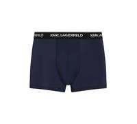 Karl Lagerfeld Boxers bleu foncé / noir / blanc, Taille L
