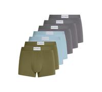 Karl Lagerfeld Boxers 'ESSENTIAL' bleu clair / gris / olive, Taille M