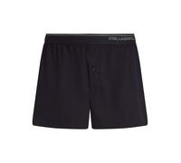 Karl Lagerfeld Boxers 'Ikon' bleu marine / gris, Taille S