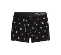 Karl Lagerfeld Boxers 'Ikon' greige / noir / blanc cassé, Taille XS