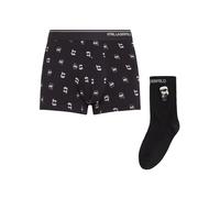 Karl Lagerfeld Boxers noir / blanc, Taille L
