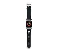 Karl Lagerfeld Bracelet Apple Watch KLAWMSLCNK, noir - 38/40/41 mm