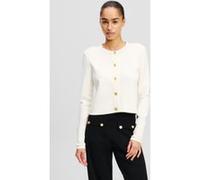 Karl Lagerfeld Button Cardigan White Taille: L | Cardigans Outlet | Femme | Blanche