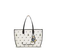 Karl Lagerfeld Cabas 'Disney x Karl Lagerfeld' crème / bleu / jaune / noir, Taille One Size