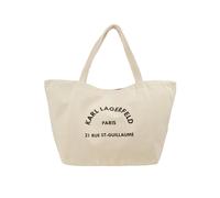Karl Lagerfeld Cabas 'K/Rue St-Guillaume' nude / noir, Taille One Size