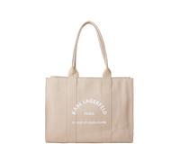 Karl Lagerfeld Cabas 'Rue St-Guillaume' moka / blanc cassé, Taille One Size