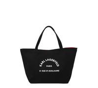 Karl Lagerfeld Cabas 'Rue St-Guillaume' noir / blanc, Taille One Size