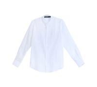 Karl Lagerfeld - Camicia Koreana Lino - Homme - Chemises - Blanc - Taille: 2XL