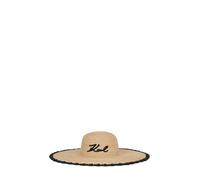 Karl Lagerfeld Chapeaux beige / noir, Taille 55-60
