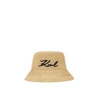 Karl Lagerfeld Chapeaux beige / noir, Taille 55-60