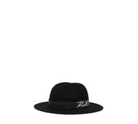 Karl Lagerfeld Chapeaux 'FEDORA ' noir, Taille 58-59