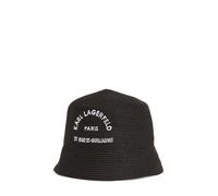 Karl Lagerfeld Chapeaux 'Rue St-Guillaume' noir / blanc, Taille 55-60