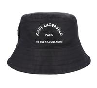 Karl Lagerfeld Chapeaux 'Rue St. Guillaume' noir / blanc, Taille 55-60