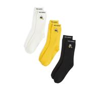 Karl Lagerfeld Chaussettes 'Disney x Karl Lagerfeld' jaune / noir / blanc, Taille 36-41