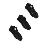 Karl Lagerfeld Homme Ikon Sneaker Sock (3 Pack) Black 39-42