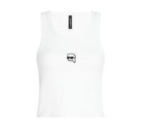 Karl Lagerfeld Chemise de nuit beige / noir / blanc, Taille XS