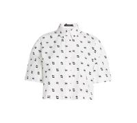 Karl Lagerfeld Chemisier noir / blanc, Taille XL