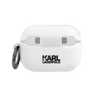 Karl Lagerfeld Choupette 3D - Étui Apple Airpods Pro (blanc)