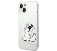Karl Lagerfeld Choupette Fun Sunglasses - Etui pour iPhone 14 Plus (Transparent)