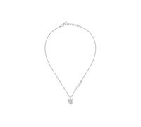 Karl Lagerfeld - Collier À Breloque En Forme De Coeur Pavé, Femme, Argent, Taille: One Size