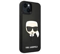 Karl Lagerfeld Coque pour Apple iPhone 14 Plus Karl’s Head Noir