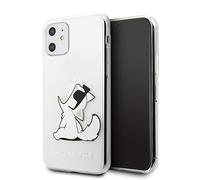 Karl Lagerfeld Coque pour Iphone 11 Choupette Gradient Transparent