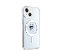 Karl Lagerfeld KLHMP15SHFCCNOT Coque pour iPhone 15 6,1" Coque rigide transparente IML Choupette