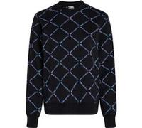 Karl Lagerfeld Diamond Karl Aop Sweat Black Taille: XS | Pulls Outlet | Femme | Le Noir