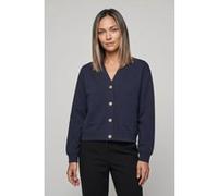 Karl Lagerfeld Elevated Sweat Cardgian Evening Blue Taille: M | Cardigans Outlet | Femme | Bleu