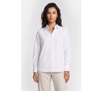Karl Lagerfeld Embroidery Poplin Shirt White Scribble Taille: 38 | Chemisiers Outlet | Femme | Blanche