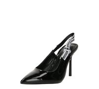 Karl Lagerfeld Escarpins 'SARABANDE' noir / blanc cassé, Taille 38