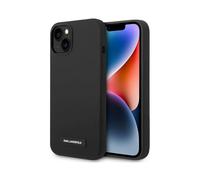 Karl Lagerfeld Etui plaque silicone KLHMP14SSLMP1K, Noir - iPhone 15 / 14 / 13