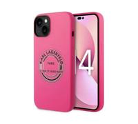 Karl Lagerfeld Klhcp14Msrsgrcf Iphone 14 Plus / 15 Plus 6.7 Hardcase Pink/Pink Silicone Rsg