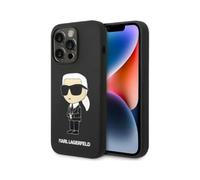 Karl Lagerfeld étui silicone Ikonik MagSafe, noir - iPhone 14 Pro Max
