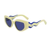 Karl Lagerfeld, Femme, Accessoires, Jaune, Taille: 50 MM Lunettes de soleil élégantes