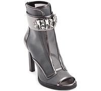 KARL LAGERFELD Femme Blayze Fashion Bootie Botte Tendance, Argenté, 38 EU