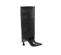 Karl Lagerfeld, Femme, Chaussures, Noir, Taille: 40 EU Debutante Boot