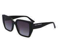 Karl Lagerfeld Femme Karl Lagerfeld KL6036S 001 Lunettes de soleil Acétate Noir Carré Normale