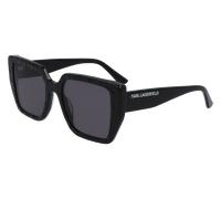 Karl Lagerfeld Femme Karl Lagerfeld KL6036S 007 Lunettes de soleil Acétate Noir Carré Normale