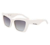 Karl Lagerfeld 6158s Woman Sunglasses Blanc White 5/CAT2 Femme