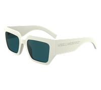 Karl Lagerfeld 6166s Sunglasses Blanc White 5/CAT3 Homme,Femme