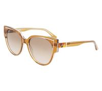 Karl Lagerfeld Femme KL6068S 205 Lunettes de soleil Plastique Marron Marron Cat Eye Ombré