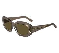 Karl Lagerfeld Femme KL6167S 278 Lunettes de soleil Injecté Beige Carré Normale